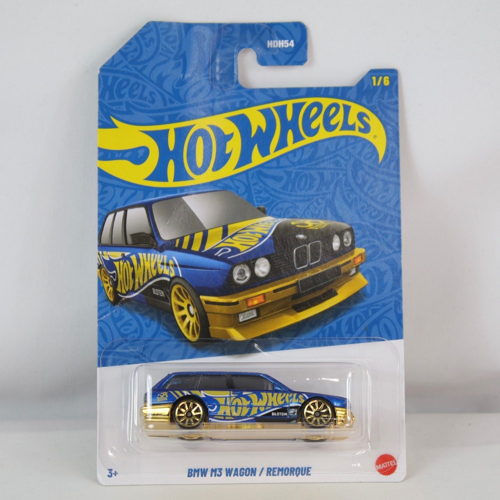 Hot Wheels Blue BMW M3 Wagon Toy Car - NEW